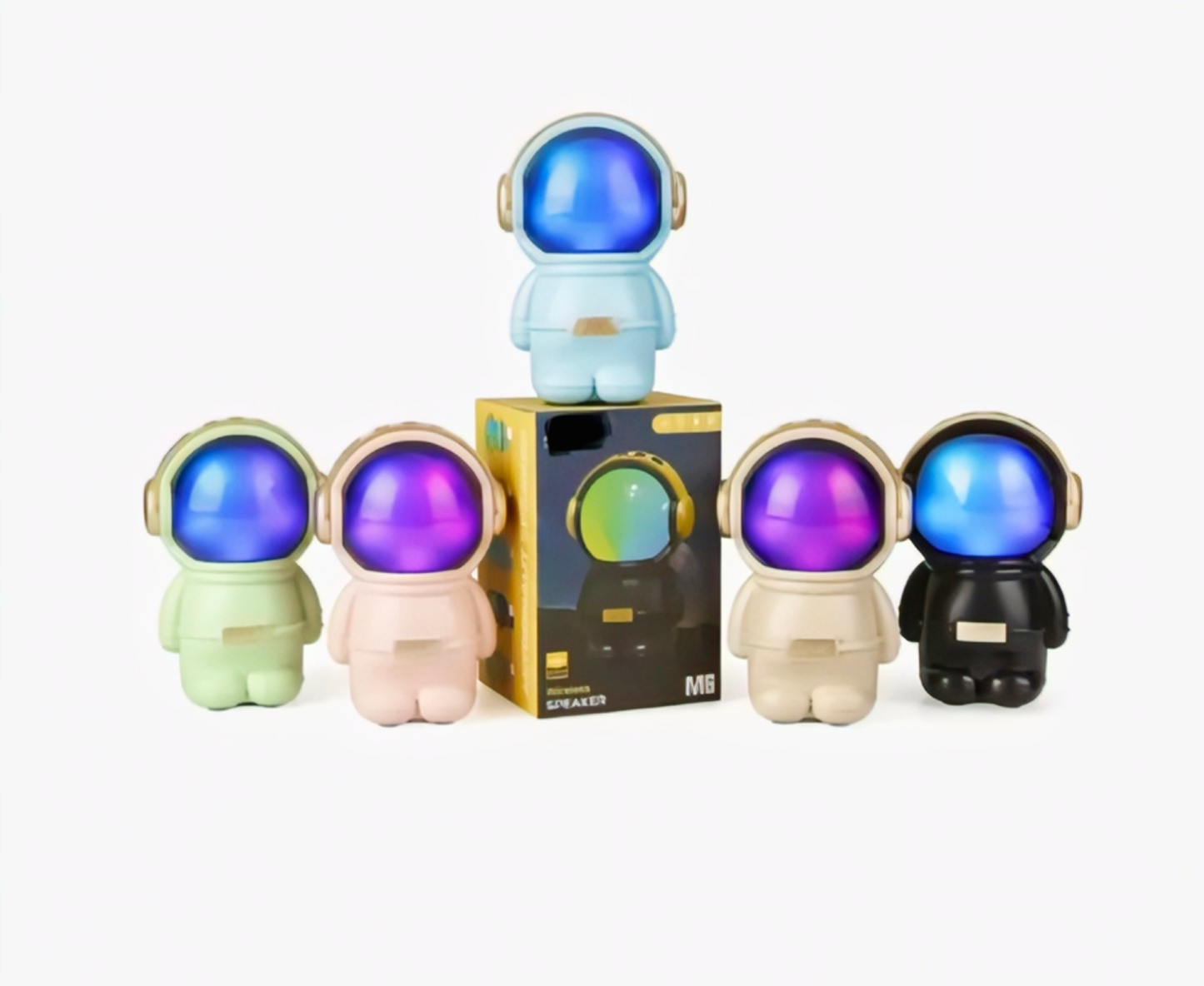 TOY Speaker with Bluetooth and Wireless Mic  (Multicolor)